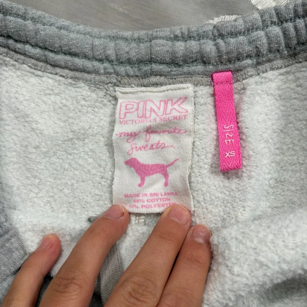 RARE INSANE Y2K Victorias Secret PINK Mini Skirt Pleated Ruffle Phi Beta Pink XS